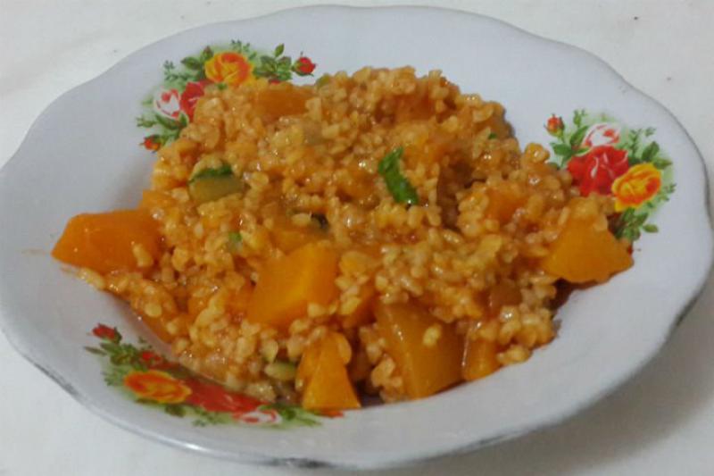 Kabakl Bulgur Pilav